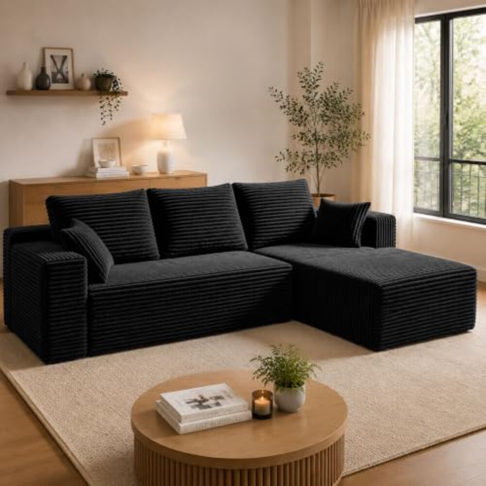 HOMMIDIKA 106" Boneless Couches for Livi
