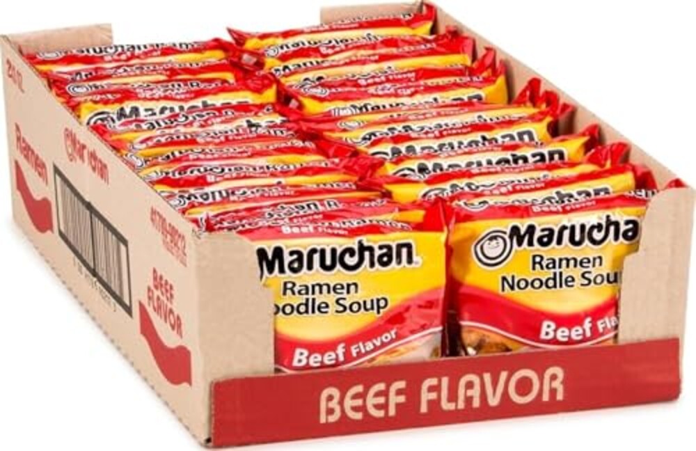 Maruchan Ramen Noodle Soup, Beef Flavor