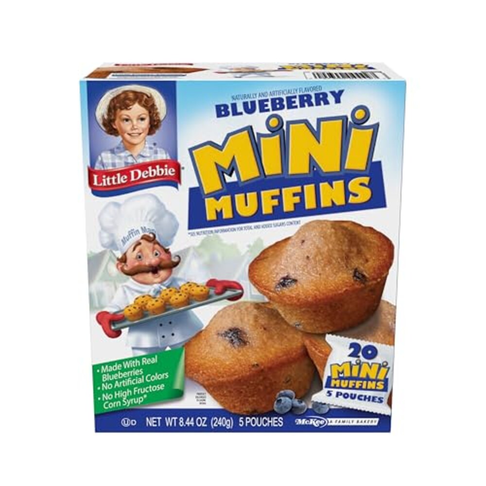 Little Debbie Blueberry Mini Muffins, 5