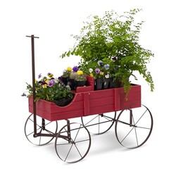 Shine Company Decorative Wagon Garden Pl