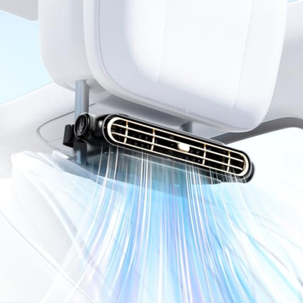 HYDOOD 2026 Car Headrest Fan, Invisible