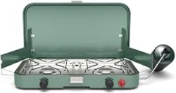 Coleman Cascade 222 2-Burner Camping Stove, Portable Cooktop with 22,000 BTUs, Matchless Lighting, & Dual Wind Guards, Great for Outdoor Cooking, Camping, Tailgating, Grilling, BBQs, & More