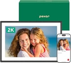 Pexar by Lexar WiFi Digital Picture Frame 11″ | Yahoo Tech Best Tested Frame 2026 | 2K Resolution Ultimate Clarity, Anti-Glare Touch Stunning Screen for Gifting, Share Photos/Videos via APP