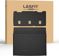 LASFIT Trunk Mat for Chevy Suburban/GMC Yukon XL/Escalade ESV 2015-2020 | Only Yukon XL, Not Fit Yukon/Only Escalade ESV, Not Fit Escalade; Edge to Edge Coverage, Easy to Wash