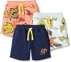 Amazon Essentials Boys and Toddlers' French Terry Knit Shorts, Pack of 3