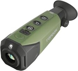 TOPDON TS004 Thermal Imaging Monocular, 13mm 50Hz Night Vision | 320 x 240 TISR 256 x 192 IR Resolution, Supported Wireless Connection, 11h Battery Life, IP67 Monocular for Hunting, Green