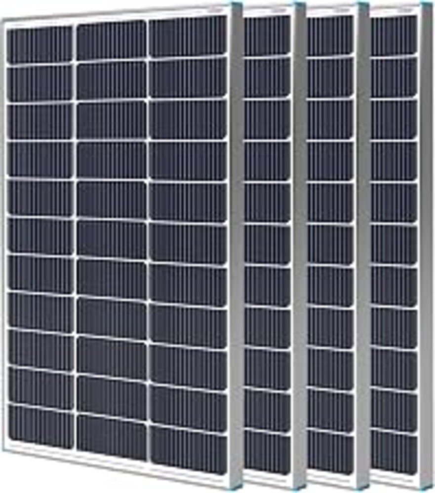 Renogy 400W Solar Panel N-Type, 16BB 25% High-Efficiency | 4PCS 100 Watt Solar Panels for RV Marine Boat Trailer Camper Rooftop Farm and Other Off-Grid Systems, IP67