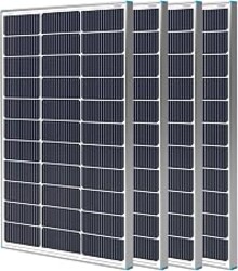 Renogy 400W Solar Panel N-Type, 16BB 25% High-Efficiency | 4PCS 100 Watt Solar Panels for RV Marine Boat Trailer Camper Rooftop Farm and Other Off-Grid Systems, IP67