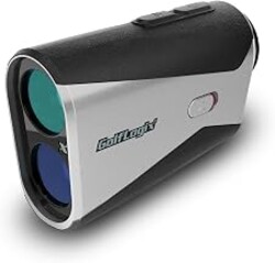 GolfLogix Recon Laser Golf Rangefinder | Slope Compensation, 1300 Yard Range, 6X Magnification, ReconLock Target Vibration & Magnetic Cart Mount​