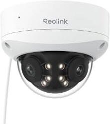 REOLINK Duo 2V PoE 8MP Dual-Lens PoE Camera with IK10 Vandal-Proof | Person/Vehicle/Animal Detection, Color Night Vision with Spotlight, 2 Way Talk, IP67 Weatherproof, No PT Supported