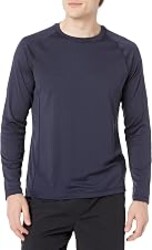 Amazon Essentials Men's Long-Sleeve Quick-Dry UPF 50 Swim Tee