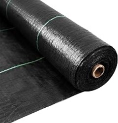 EXTRAEASY 4ft x 300ft Weed Barrier Fabric, Heavy Duty Landscape Fabric, 3.2oz Weed Control Fabric, Tear-Resistant Weed Blocker Ground Cover for Garden, Gravel, Driveway, Flower Bed