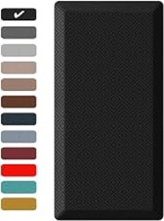 Ophanie Kitchen Mats for Floor,3/4 inch Thick,24x70 Anti Fatigue Cushioned Mat,Kitchen Rugs,Waterproof,Comfort Ergonomic Standing Mat for Office,Home,Sink with 99+ Pairs of Anti-Slip Bottom Ridges