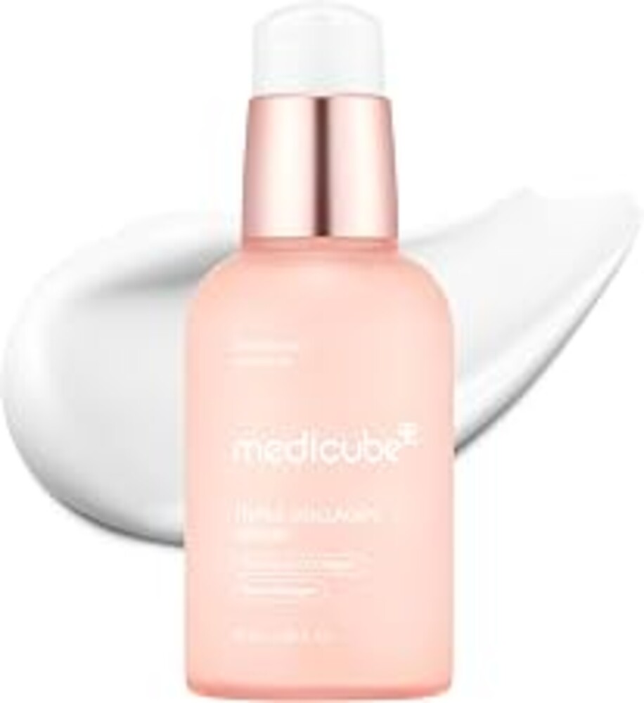 Medicube Triple Collagen Serum for Nourishment | Lightweight serum with Triple Collagen Complex, Niacinamide & Hyaluronic Acid, Korean Skincare, 1.85 fl.oz