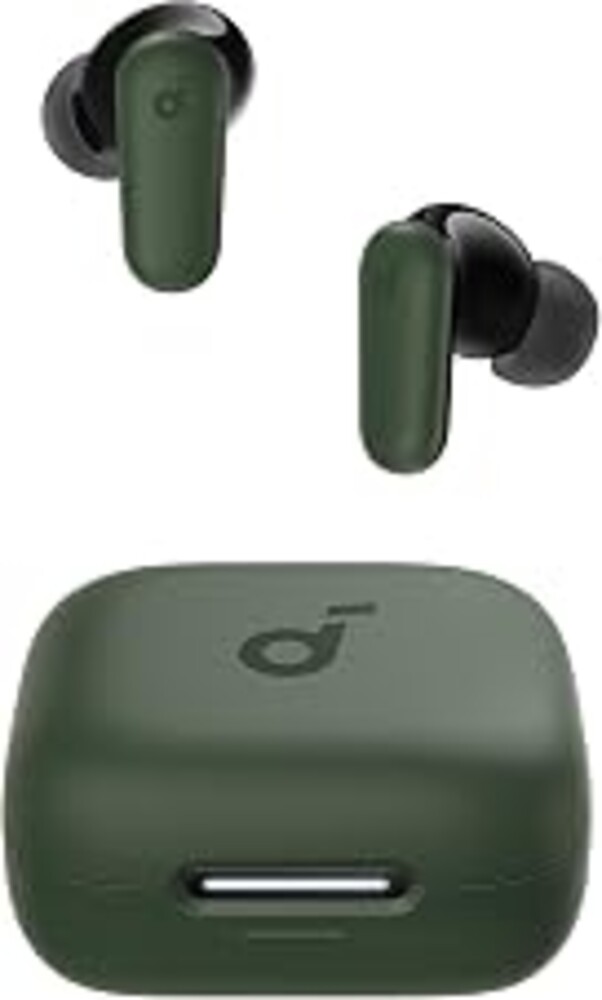 Soundcore P30i by Anker Noise Cancelling Earbuds, Strong and Smart Noise Cancelling, Powerful Bass, 45H Playtime, 2-in-1 Case and Phone Stand, IP54, Wireless Earbuds, Bluetooth 5.4 (Green) (Renewed)