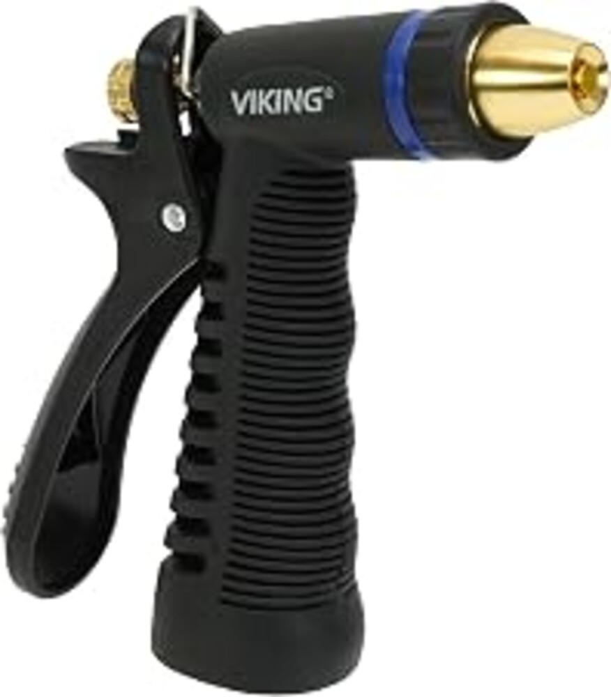 VIKING Hose Nozzle, Adjustable and Heavy-Duty for Cars and Home | Water Hose Nozzle for Car Washing Kit, Watering Plants, Washing Pets, and Home Use