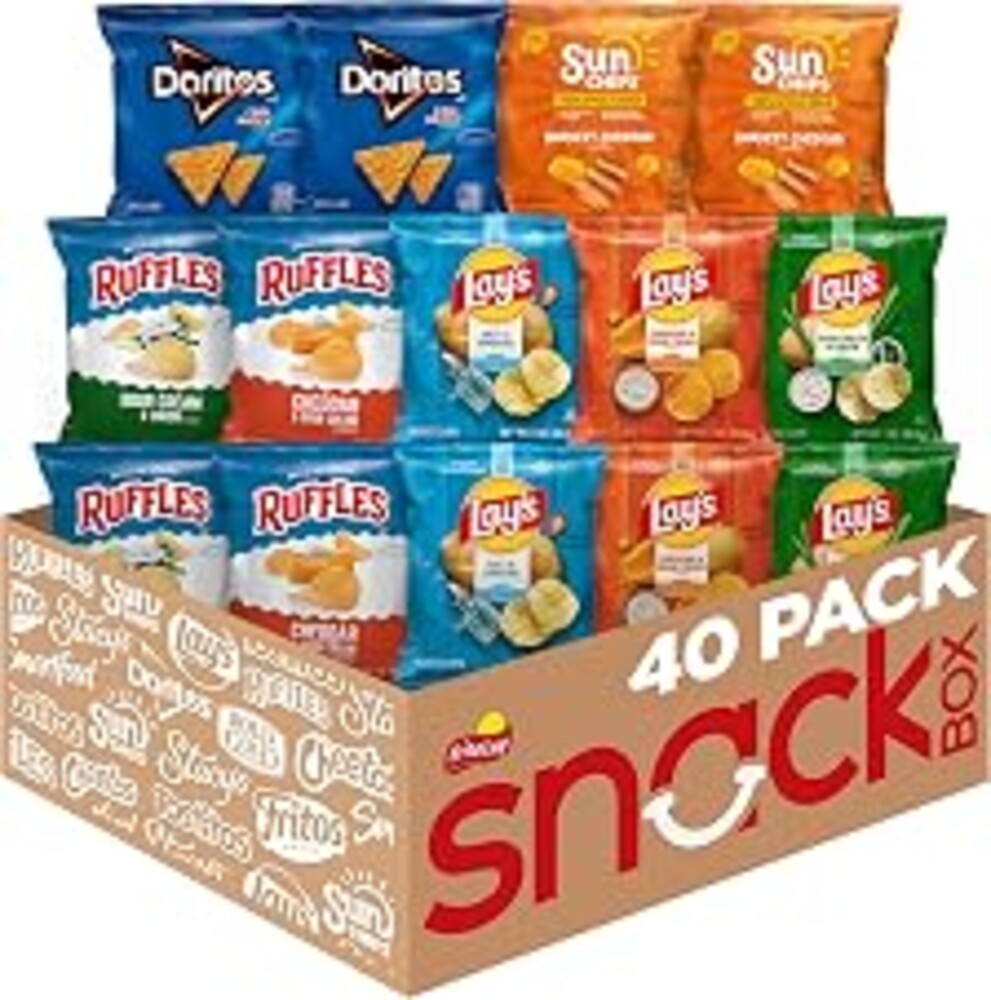 Frito-Lay Tangy Favorites Mix Variety Pack, 1 Ounce (Pack of 40)