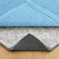 RUGPADUSA - Dual Surface - 8'x10' - 1/4" Thick - Felt + Rubber - Non-Slip Backing Rug Pad - Safe for All Floors
