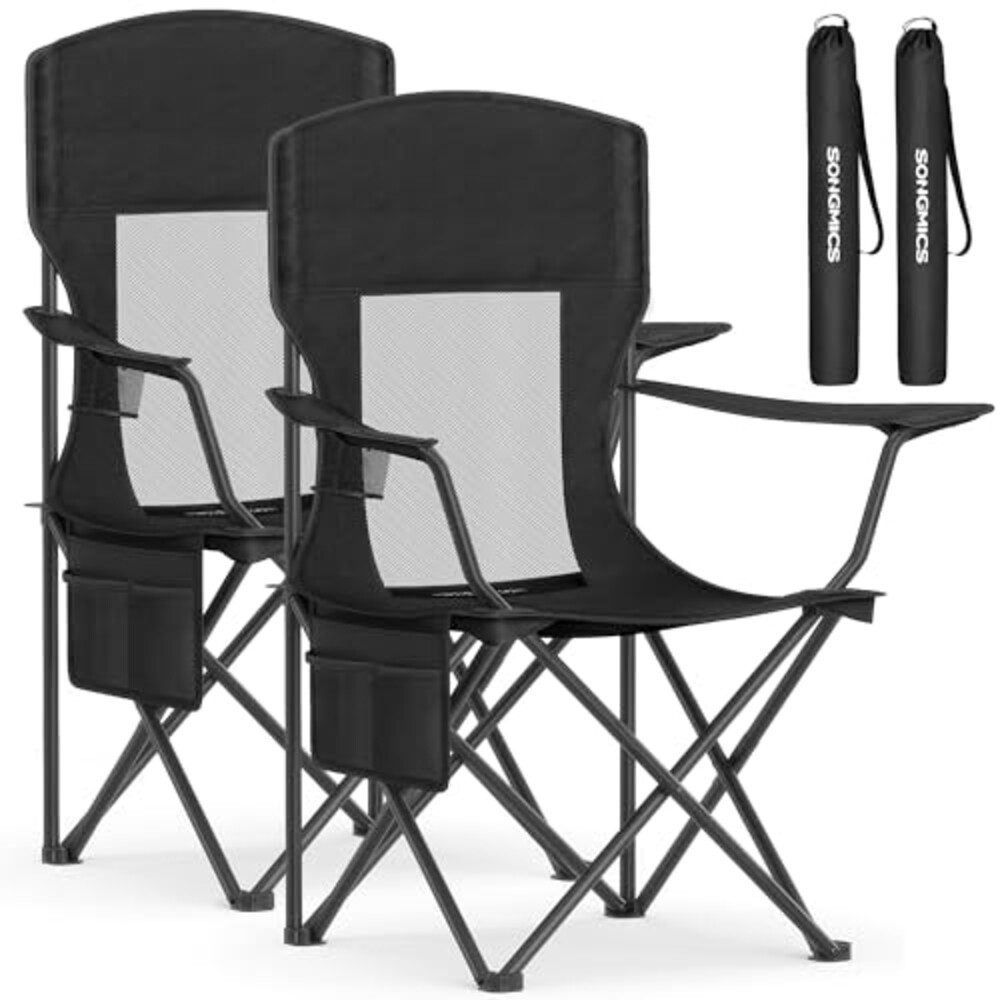 SONGMICS 2 Pack Breathable Camping Chair
