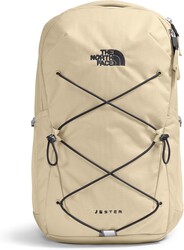 The North Face Women's Jester Everyday Laptop Backpack - Commuter Travel Bag, Laptop Sleeve, Water-Repellent, Gravel/TNF Black, One Size