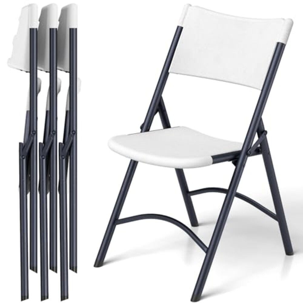 MAKE CHANGES Folding Chairs 4 Pack, Outd
