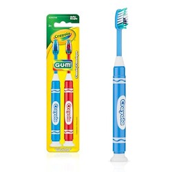 GUM Crayola Marker Kids Toothbrush, Soft