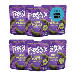Freestyle Snacks Mini Pickle Snack Packs