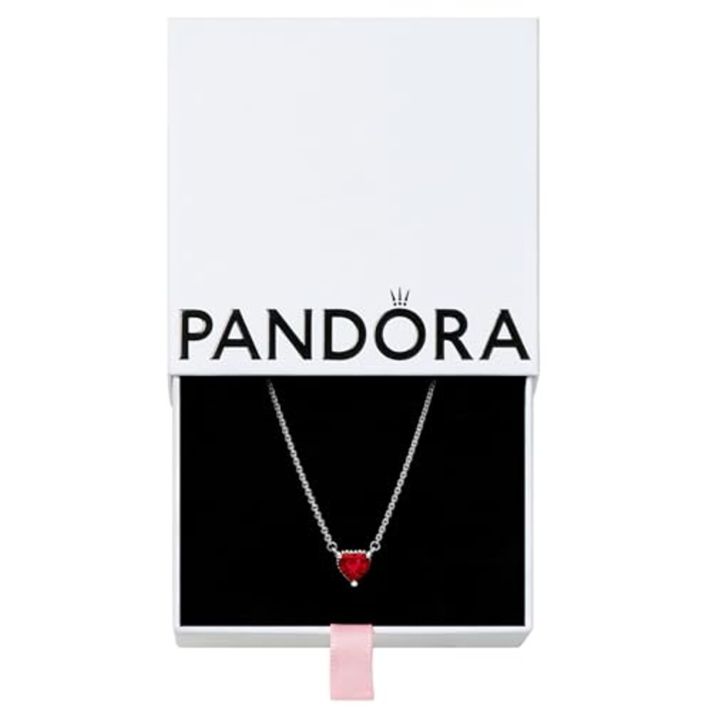 PANDORA Sparkling Heart Halo Pendant Col