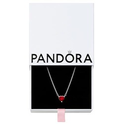 PANDORA Sparkling Heart Halo Pendant Col