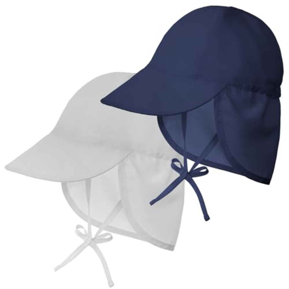 YKYUASD 2 Pack Baby Sun Hat UPF 50+ Adju