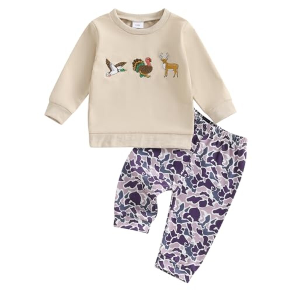 COORALLY Toddler Boy Boy Hunting Outfit