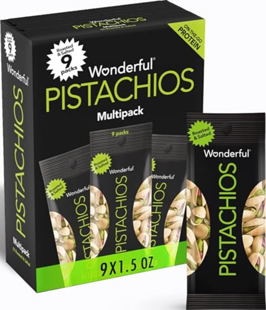 Wonderful Pistachios In Shell, Roasted &