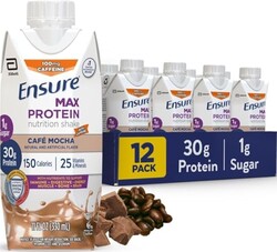 Ensure Max Protein Café Mocha Shake, 30g