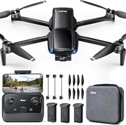 Ruko U11MINI 4K GPS Drone with Camera for Adults (96-Min Flight) | 8K Photo 4K Video Mini Quadcopter, 3-Axis Gimbal, Auto Return, Under 249g FAA Exempt, Beginner Friendly