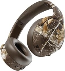 Skullcandy Crusher ANC 2 Headphones - Realtree Edge Colors Espresso | Multi-Sensory Crusher Bass, Over-Ear Fit, Noise Cancelling, 60 Hours Battery, Working Out, Gym, Travel, Study, Music, Gaming