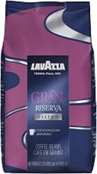 Lavazza Gran Riserva Filtro Whole Bean Coffee Dark Roast 2.2LB Bag, 100% Natural Arabica, Authentic Italian, Cocoa and Caramel aromatic notes