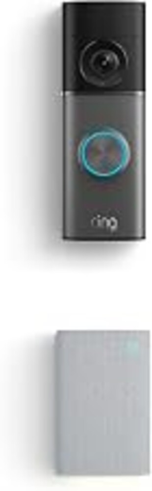 Ring Wired Doorbell Pro (newest model), Deep Silver with Chime Plus (newest model), White