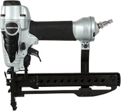 Metabo HPT Narrow Crown Stapler, 18 Gauge Pneumatic, N3804AB3 | Ergonomic Design, Finish Nailer, Furniture & Cabinetry Use, 1/2 to 1-1/2 in. Staples, Lightweight Trim Tool
