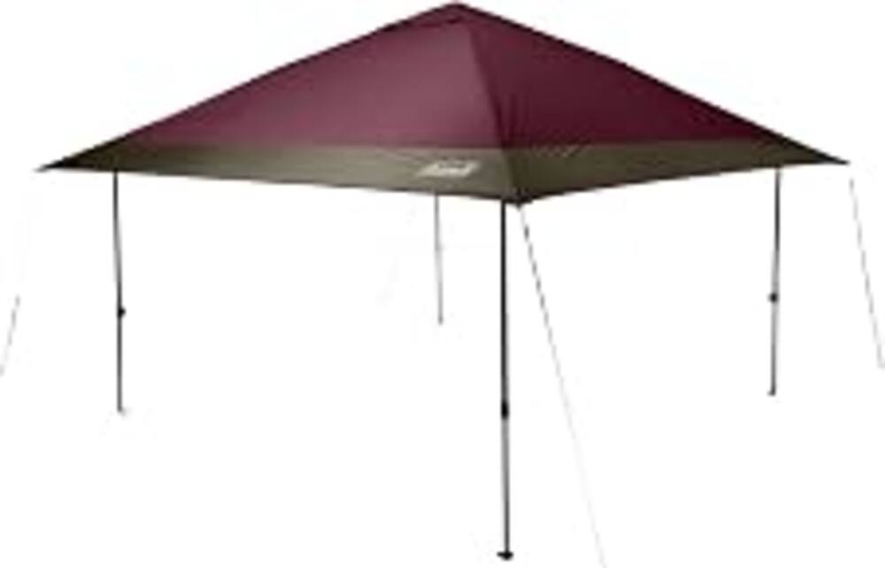 Coleman Oasis Instant Pop-Up Canopy Tent with Side Wall Attachment, Portable Shelter with Easy Setup & Takedown, Wheeled Carry Bag Included, 10x10/13x13ft Sizes