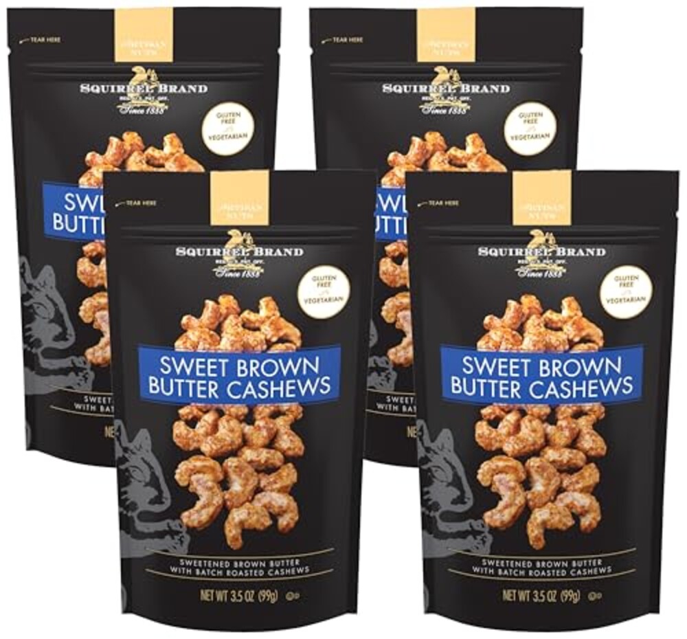 Squirrel Brand Sweet Brown Butter Cashew