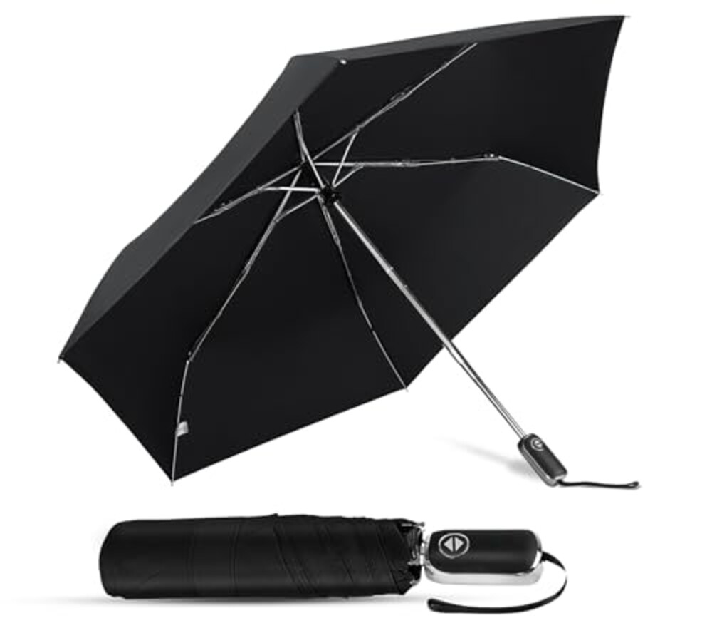 46 Inch Mini Flat Umbrella Automatic Com