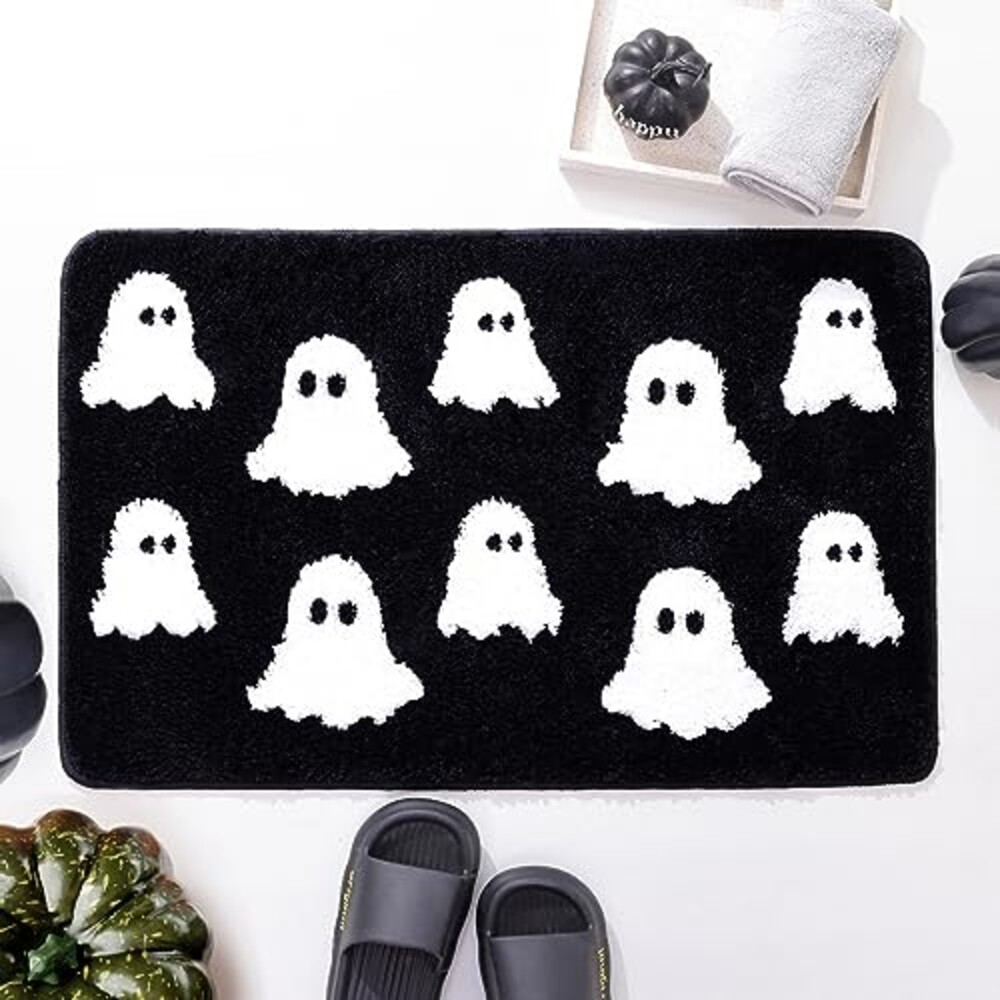 TRUEDAYS Halloween Ghost Bathroom Rug, C