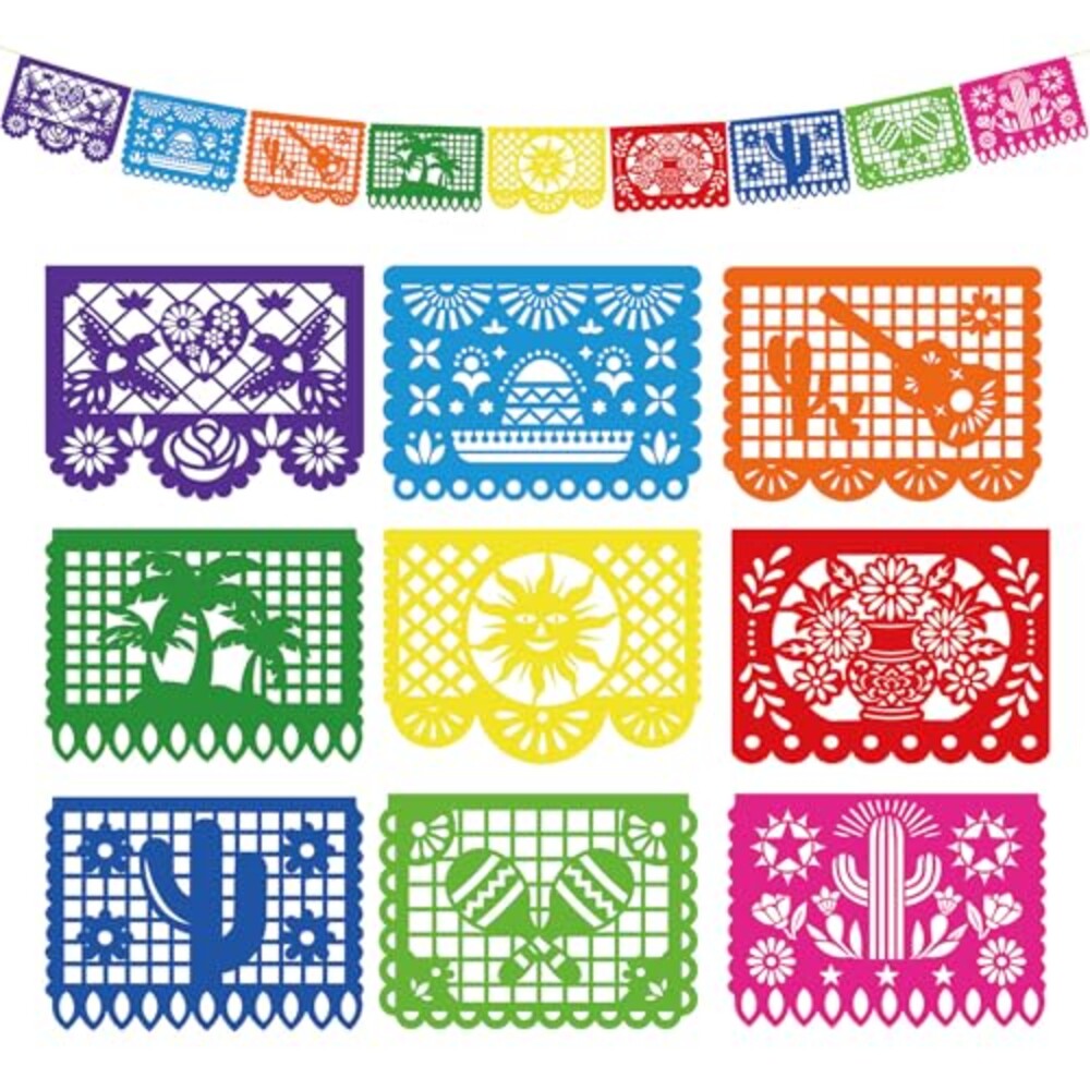 Papel Picado, Dia De Los Muertos Decorat