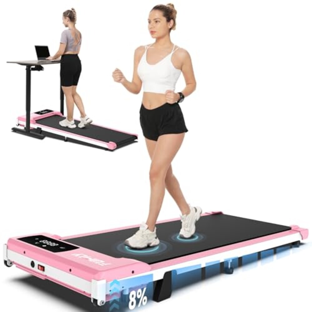 ANCHEER Under Desk Walking Pad Treadmill