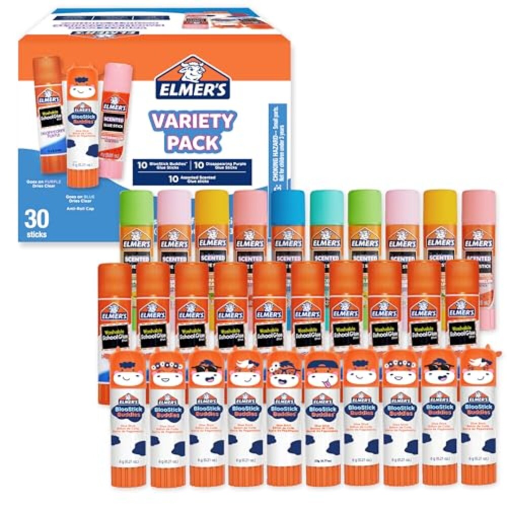 Elmer's Glue Sticks Variety Pack, Featur