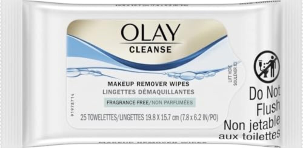 Olay Cleanse Makeup Remover Wipes, Fragr