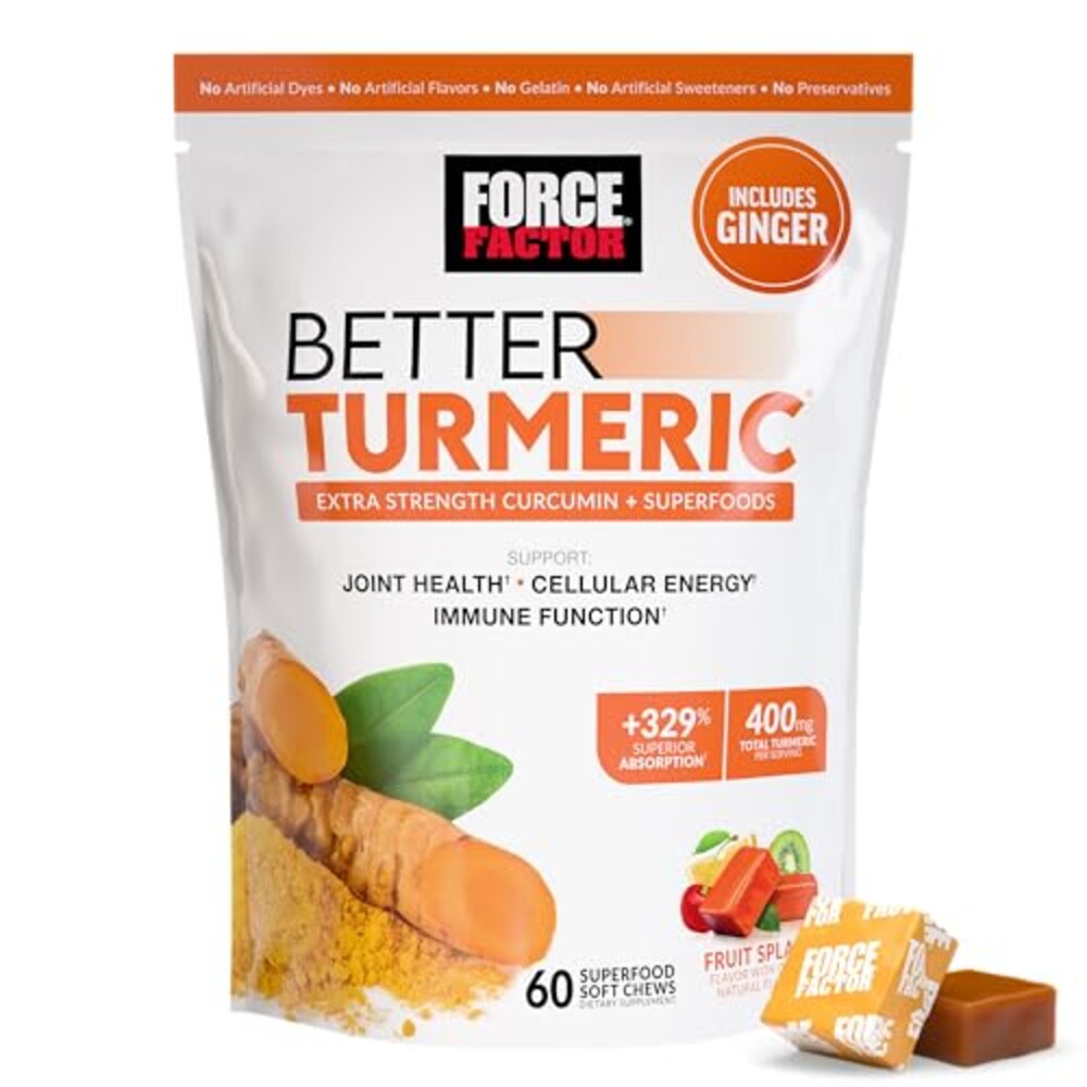 Force Factor Better Turmeric Supplement,