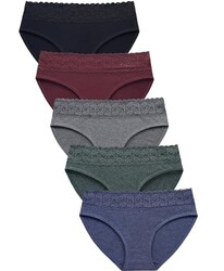 Wealurre Underwear Women Cotton Lace Wai