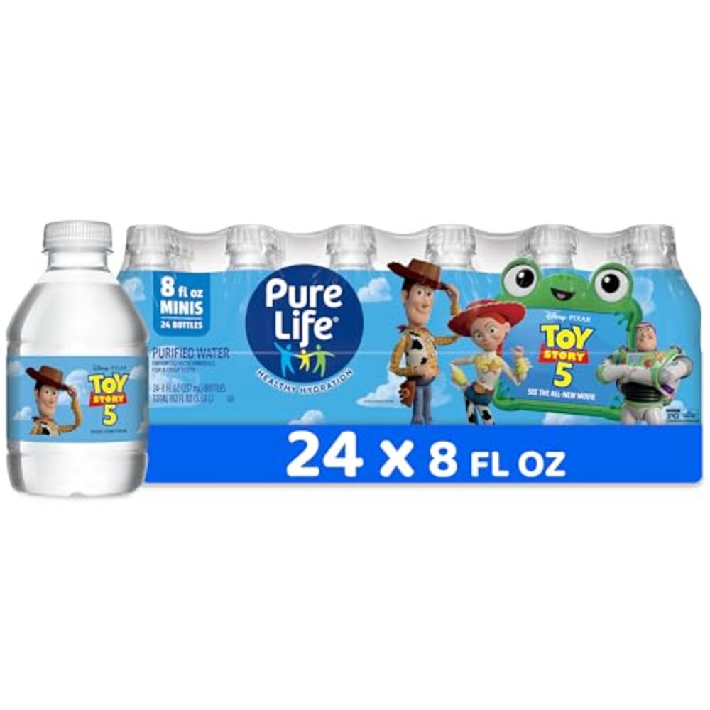 Pure Life Purified Bottled Water, 24 Pac