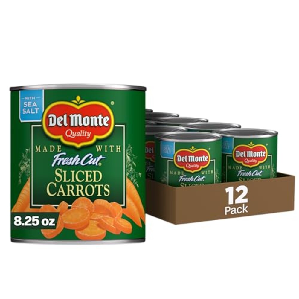 Del Monte Sliced Carrots, 8.25 Ounce (Pa